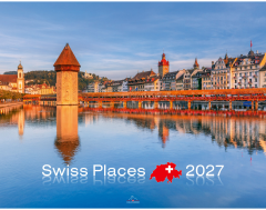 CALENDARIA Bildkalender 2027 9783036205922 Swiss Places...
