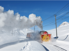 CALENDARIA Bildkalender 2027 9783036206028 Eisenbahnen ML...