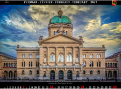 CALENDARIA Bildkalender 2027 9783036205847 Bern ML 40x31cm