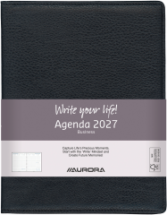 AURORA Agenda Finesse Business 2027 2918P 1W/2S schwarz...