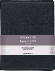 AURORA Agenda Finesse PAW Perl 2027 2718P 1W/2S schwarz...