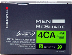Goldwell Men ReShade 4CA kühles Mittel-Aschbraun 4 x...