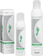 Sanamed Fuss-Creme-Schaum Smaragd  300 ml
