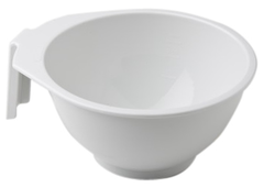 Färbeschale mit Griff  Weiss 300 ml