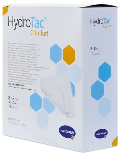 Hydro Tac Comfort 8 x 8 cm Schaum/Gel 10 Ex