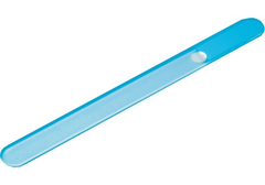Glasnagelfeile neutral einseitig geschliffen 20  x 3 mm