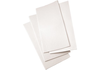 HAPLA Merino Wool Felt semi-soft hypoallergen 45  x 22.5  x 2 mm 4 Stk weiss