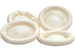 Untersuchungs-Fingerlinge aus Latex 100 Stk