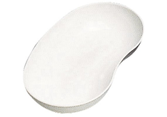 Nierenschale 24 x 14 x 5  weiss