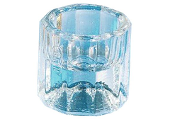 Dappenglas aus Klarglas Ø 32 mm 30 mm hoch