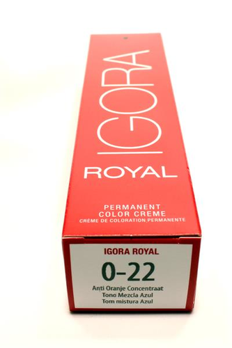 Schwarzkopf Igora Royal 0-22 spez bl Anti Orange Konz.