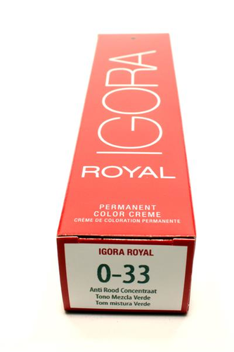 Schwarzkopf Igora Royal 0-33 Anti Rot Konzentrat