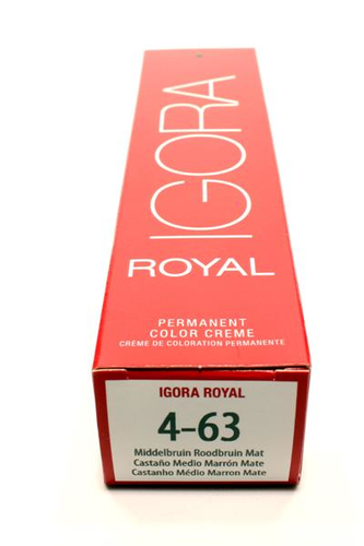 Schwarzkopf Igora Royal 4-63 mittelbraun schoko matt