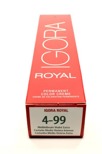 Schwarzkopf Igora Royal 4-99 mittelbraun violett extra