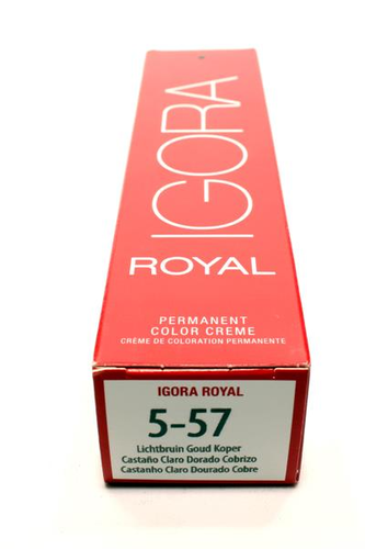 Schwarzkopf Igora Royal 5-57 hellbraun gold kupfer