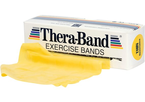 THERA-BAND bungsband 5.5 m x 12.8  gelb