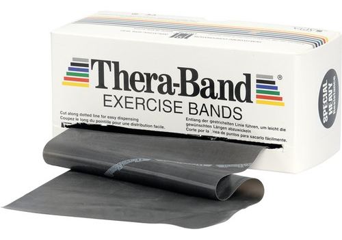 THERA-BAND bungsband 5.5 m x 12.8  schwarz