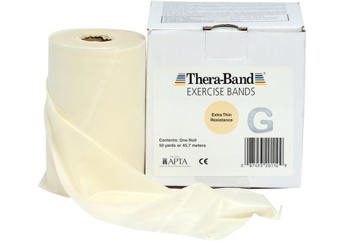 THERA-BAND bungsband 45.7 m x 12.8  beige