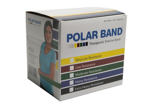 Polar Band Therapieband 45.7 m blau, stark