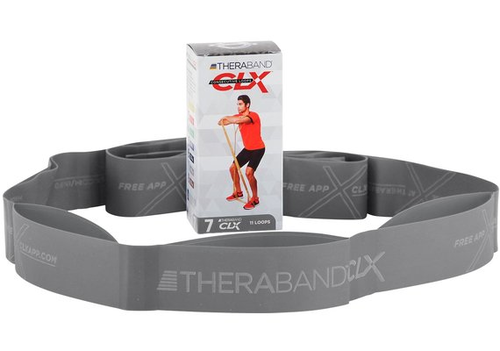 THERA-BAND bungsband CLX silber 2.2 m x 5
