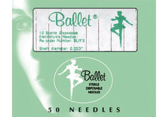 BALLET Epilationsnadeln K3 unisoliert 50 Stk.
