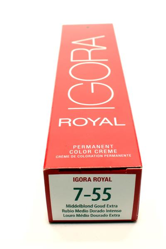 Schwarzkopf Igora Royal 7-55 mittelblond gold extra