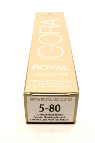 Schwarzkopf Igora Royal Abs Reds 60ml 5-80 hbraun rot natur