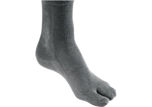 B/S Hallux Valgus Socke grau, mittel, Gr. 37-38