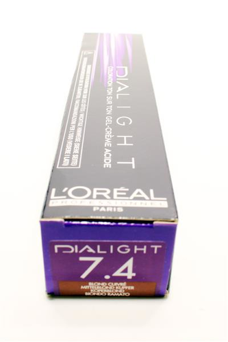 Loreal Dialight  7.4   mittelblond kupfer 50 ml