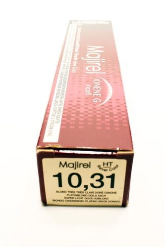 Loreal Majirel  10,31  platinblond goldasch 50 ml