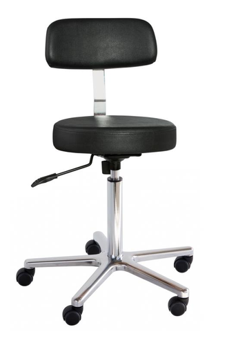 Arbeitsstuhl mit Rückenlehne