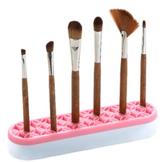 Herba Pinselhalter aus Silikon, rosa, 21 x 5 x 3.5 cm
