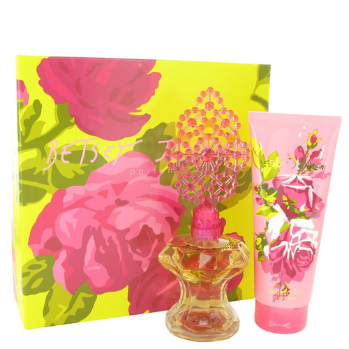 Betsey Johnson by Betsey Johnson Gift Set -- 3.4 oz Eau de Parfum Spray + 6.7 oz Body Lotion