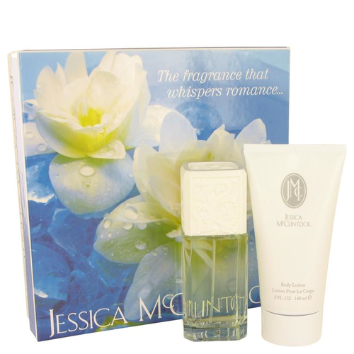 JESSICA Mc CLINTOCK by Jessica McClintock Gift Set -- 3.4 oz Eau de Parfum Spray + 5 oz Body Lotion