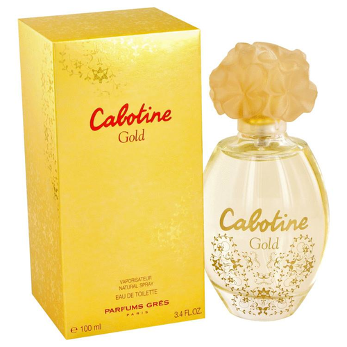 Cabotine Gold by Parfums Gres Eau de Toilette Spray 100 ml