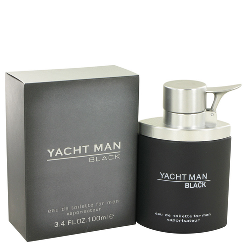 Yacht Man Black by Myrurgia Eau de Toilette Spray 100 ml