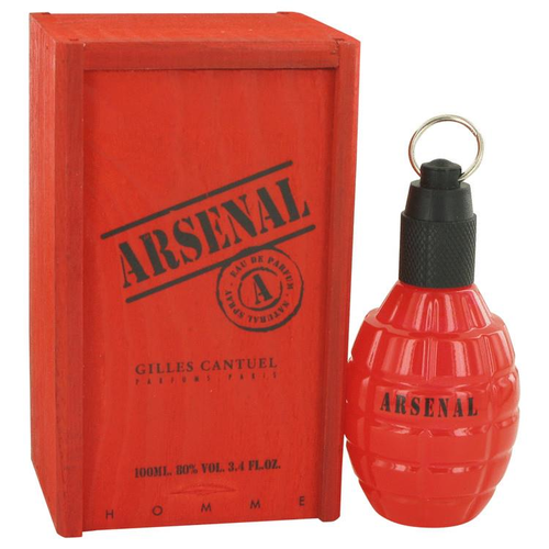 ARSENAL RED by Gilles Cantuel Eau de Parfum Spray (New) 100 ml