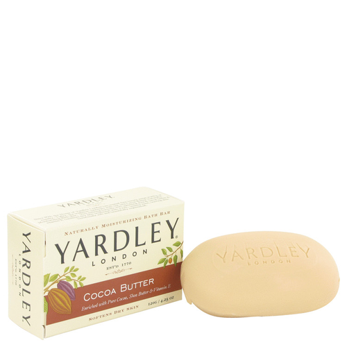 Yardley London Soaps by Yardley London Cocoa Butter Naturally Moisturizing Bath Bar 126 ml