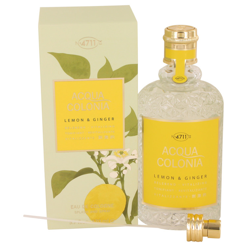 4711 ACQUA COLONIA Lemon & Ginger by Maurer & Wirtz Eau de Cologne Spray (Unisex) 169 ml