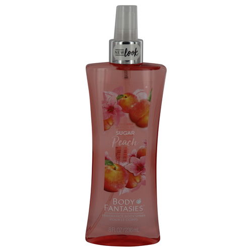 Body Fantasies Signature Sugar Peach by Parfums De Coeur Body Spray 240 ml