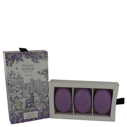 Lavender by Woods of Windsor Fine English Soap 3 x 60 g
