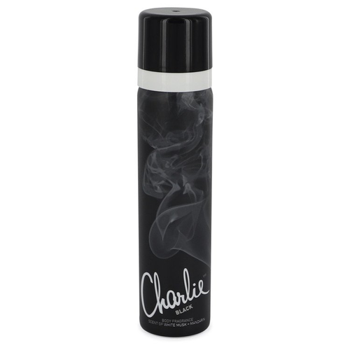 Charlie Black by Revlon Body Fragrance Spray 75 ml