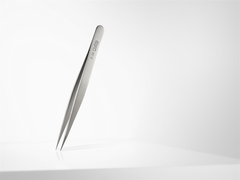 Rubis Pinzette, spitz, Inox