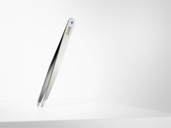 Rubis Pinzette Luxury Line, schräg, Inox, silber mit...