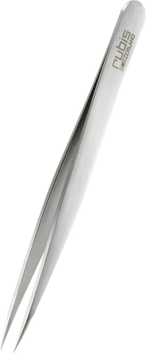 Rubis Pinzette spitz, Inox