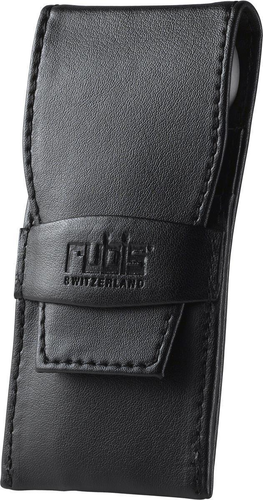 Rubis Maniküreetui Leder 3-teilig, schwarz