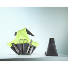 Rubis Maniküreset Minuit 4-teilig, grau&grün