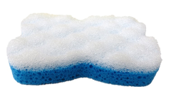 Herba Zweiphasen-Schwamm, blau, 8.5 x 14 cm