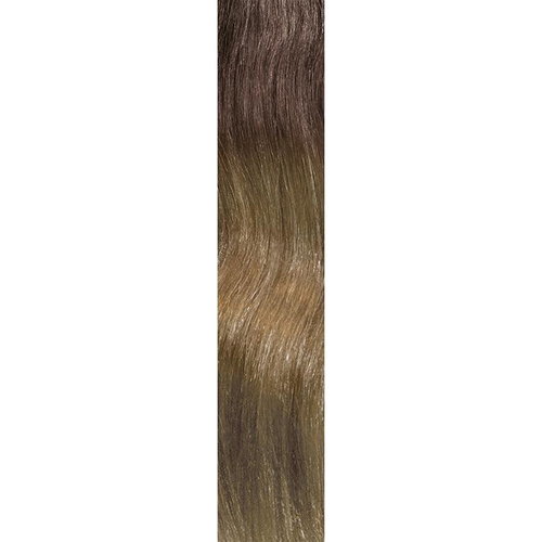 BALMAIN Silk Tape Human Hair Natural Straight 40cm 5A.7A Ombr Natural Ash Blonde Ombr, 10 Stk.