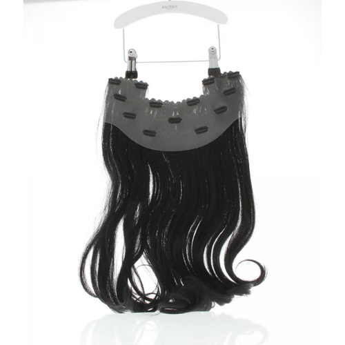 BALMAIN Clip-In Weft MemoryHair 45cm Dubai, Black